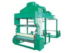 YG-02A1皮革改色機（熱風(fēng)循環(huán)式，單軸中心卷取）